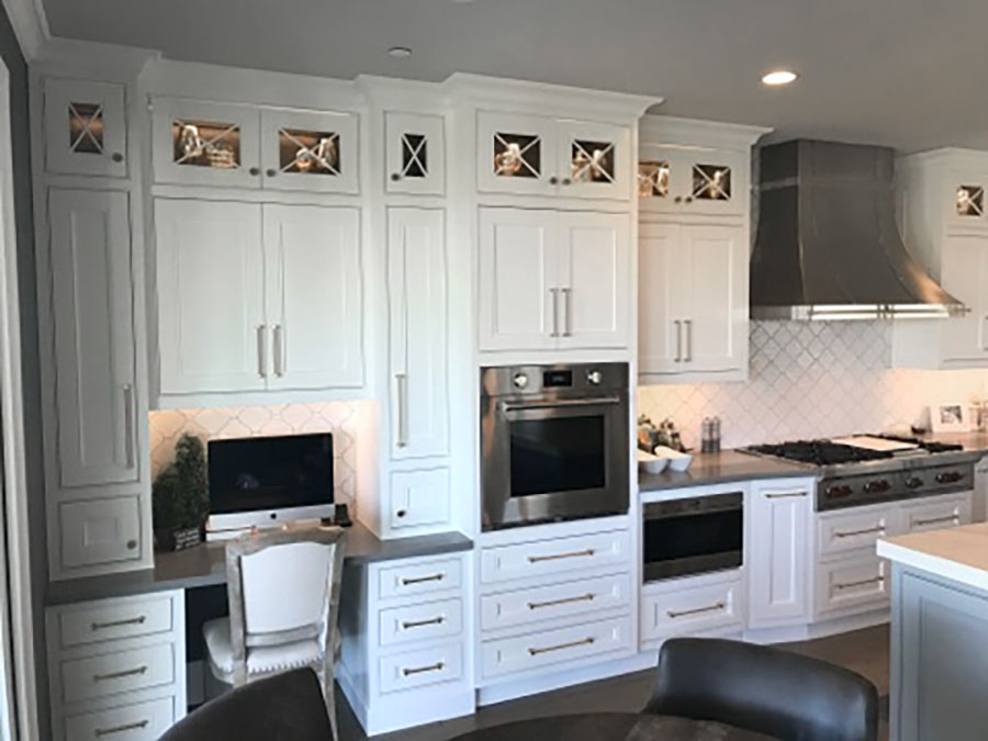 RJM Painting. Cabinetry painting and finishing services, interior & exterior house painting contractor with over 25 years experience in Dana Point, Laguna Beach, Newport Beach and Corona Del Mar.