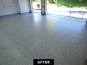 Epoxy garage floor coatings