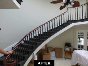 Interior Stairs Painting, Staining & Restoring